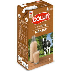 Leche Colun Semidescremada Manjar 1 L