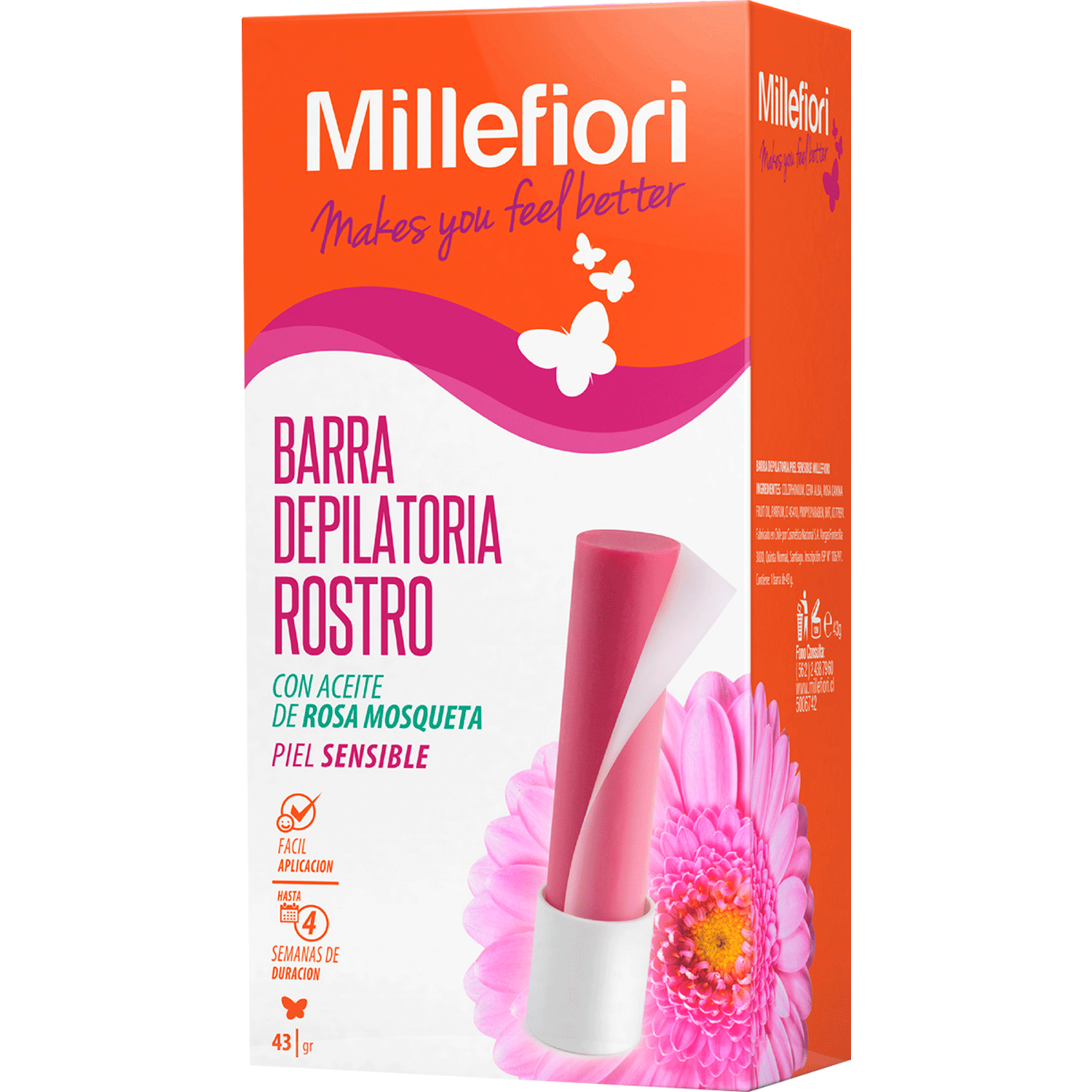 Barra Depilatoria Millefiori 38 g | SantaIsabel.cl