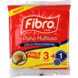 Paño Multiuso Fibro 3 un.