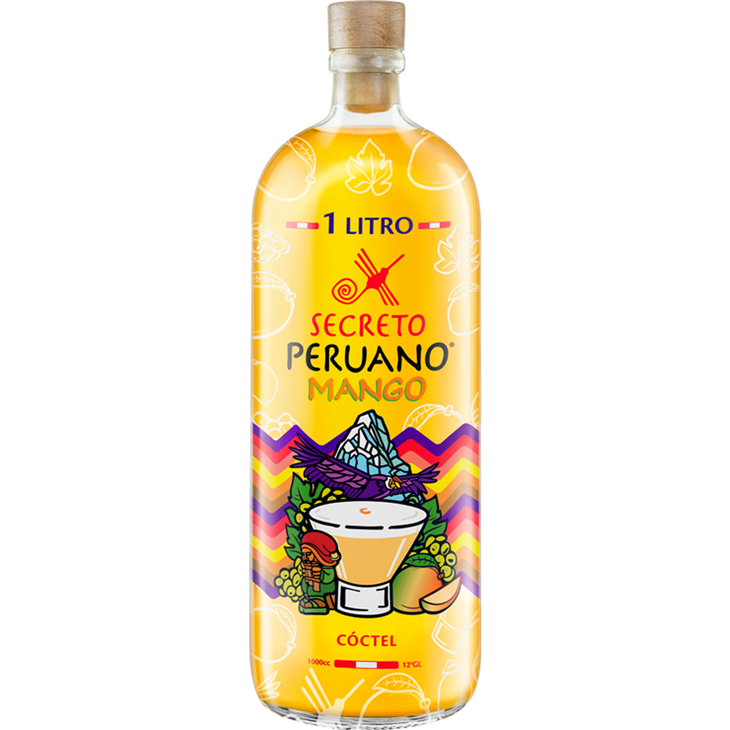 Cóctel Sour Secreto Peruano Mango 12° 1 L