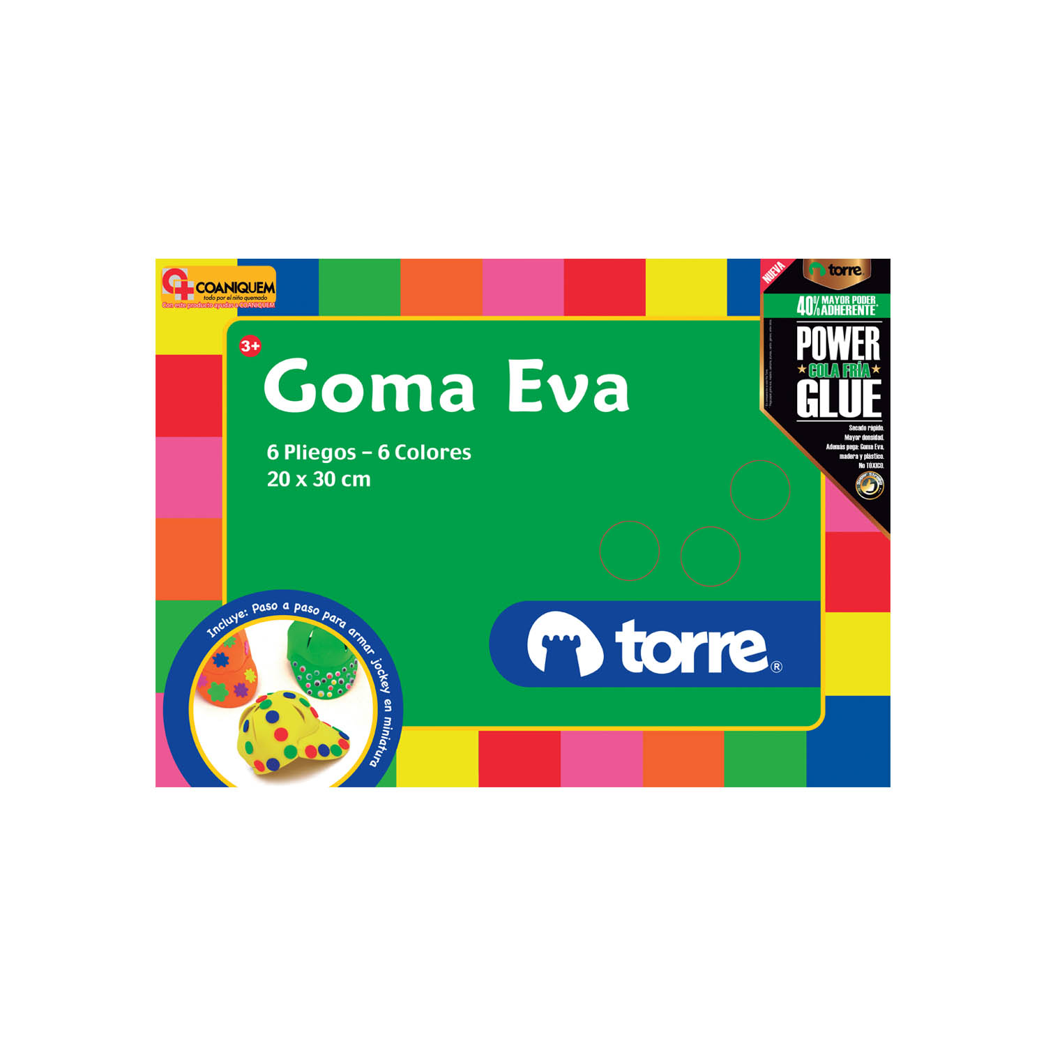 GOMA EVA 5MM 5U 20*30CM - Ideal Store