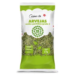 Arvejas Verdes Partidas 1 kg