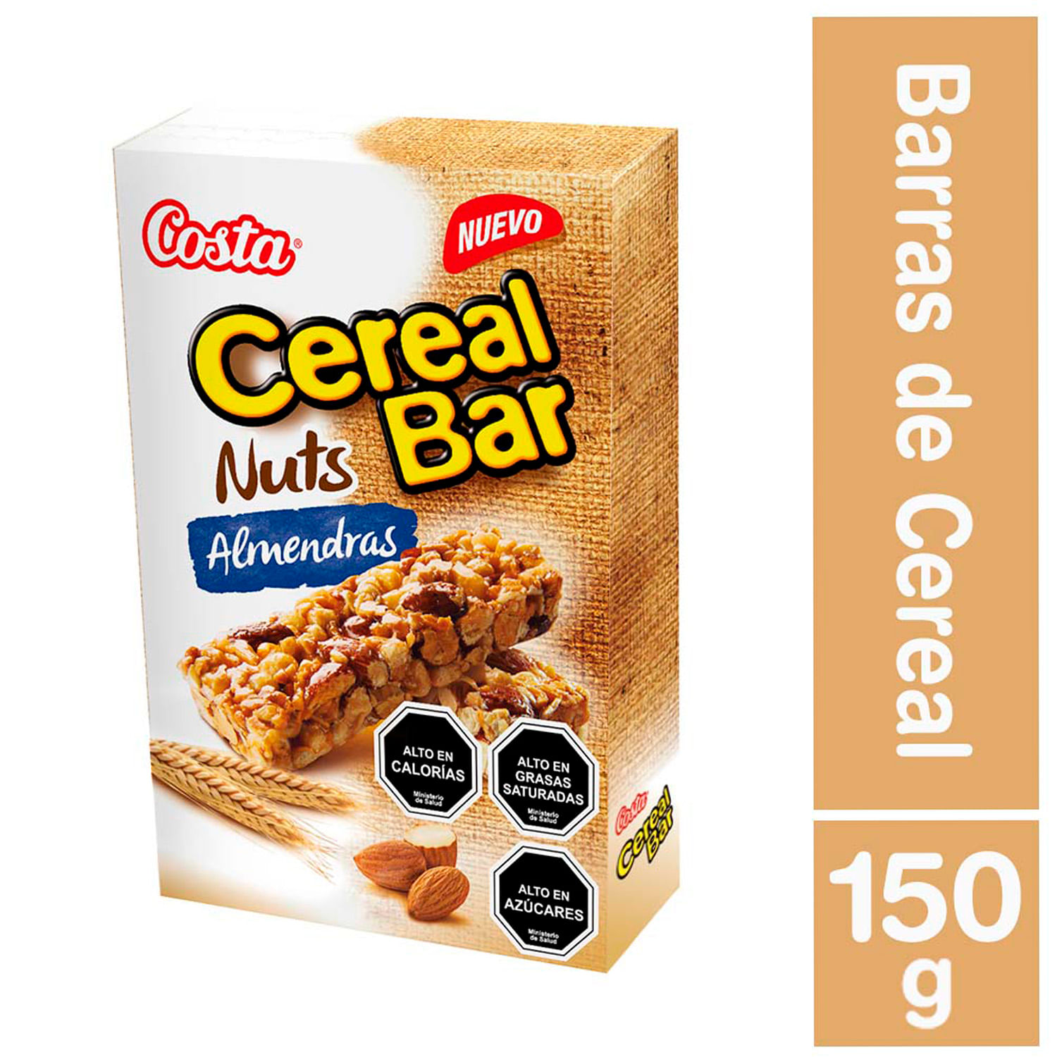 barritas de cereales para el desayuno 6 unidades