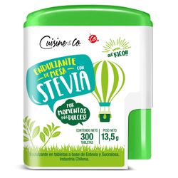 Stevia Cuisine & Co en Tabletas 300 un.