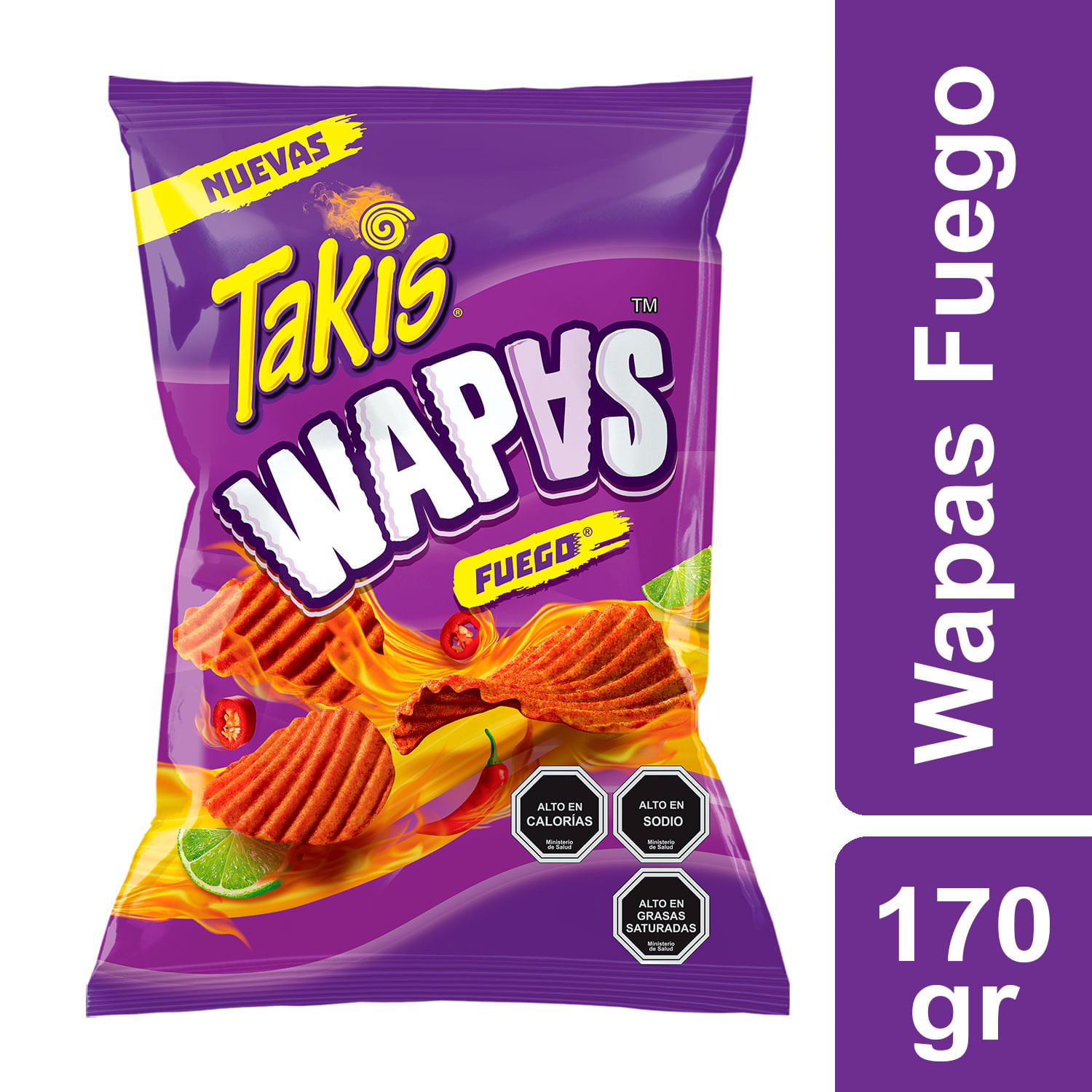 Takis Fuego Hot Chili Pepper & Lime Tortilla Chips 28gm – Choco Town