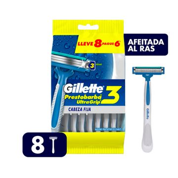 Máquina De Afeitar Prestobarba Gillette Azul 2 U