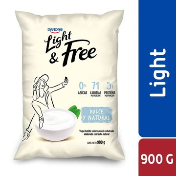 PACK 4 YOGHURT LIGHT SIN AZÚCAR FRUTILLA 120 grs.