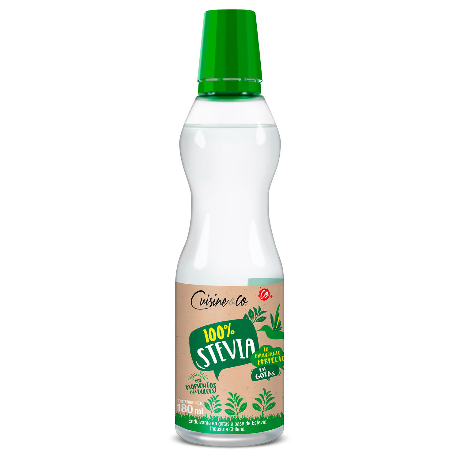 Saborizante en polvo vainilla endulzado con stevia 250 g