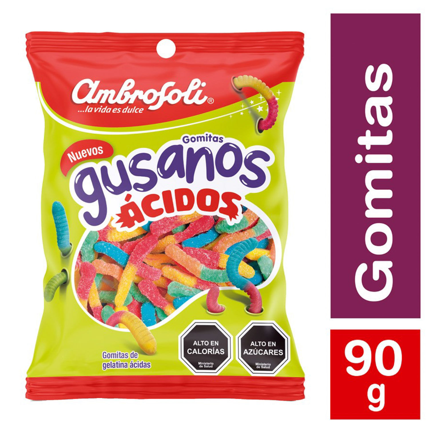 Snacks Mezcla Gusanitos Bolsa 135 gr 【Artesanales】