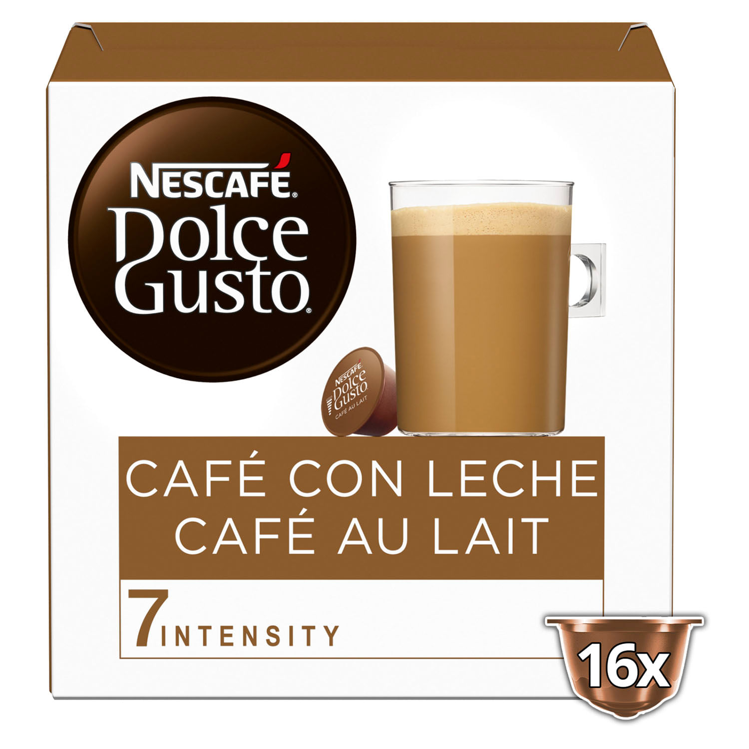 Coffee gold Café espresso en cápsulas Coffee Gold sin gluten 16 unidades  7,5 g