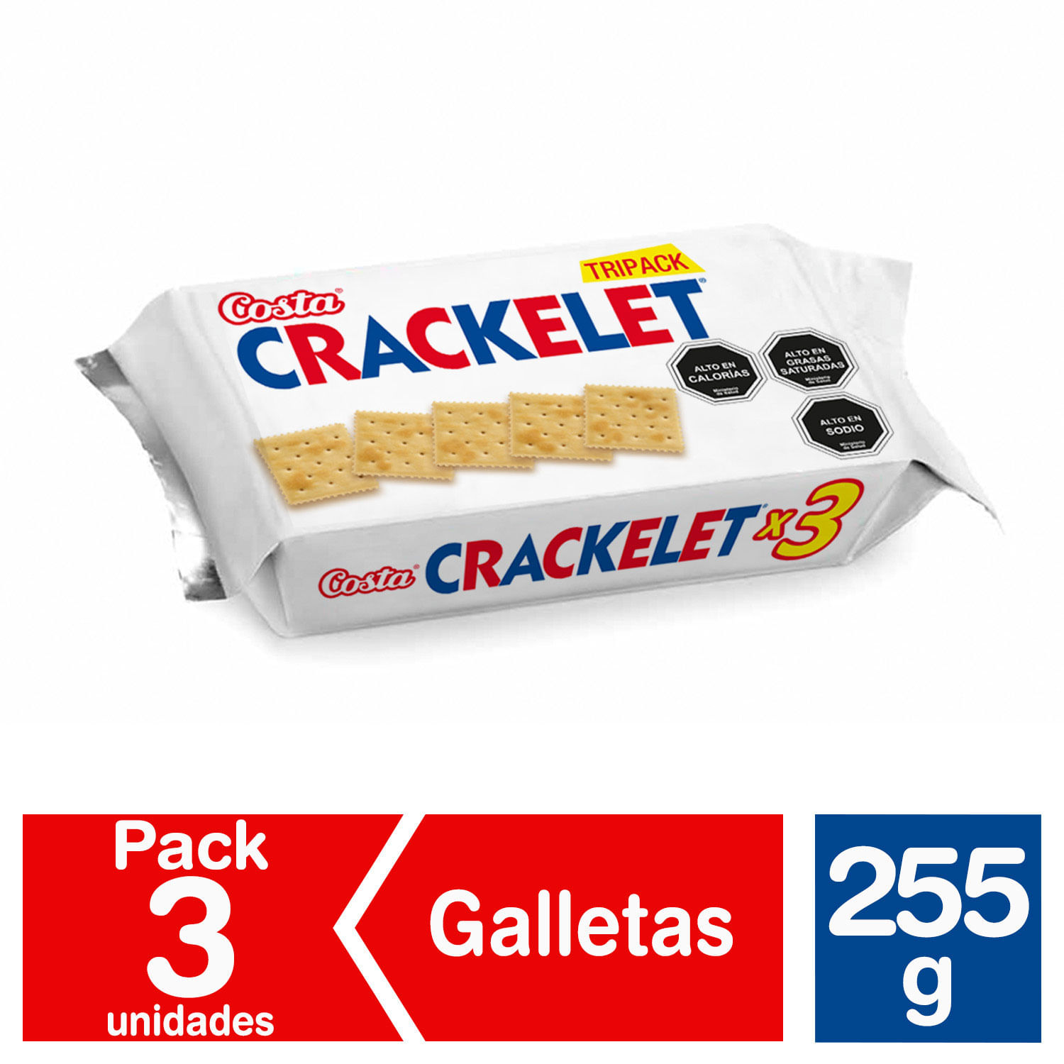 Galleta Crackets Caja 348 g