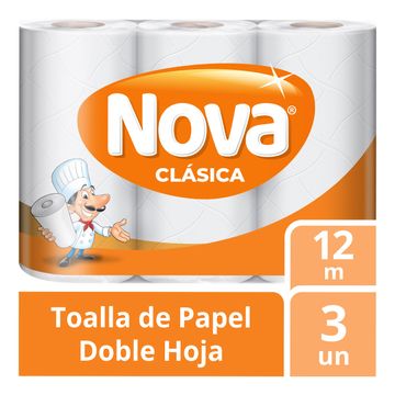 Toalla de cocina Favorita x 3 rollos x 45 hojas c-u - Tiendas Metro