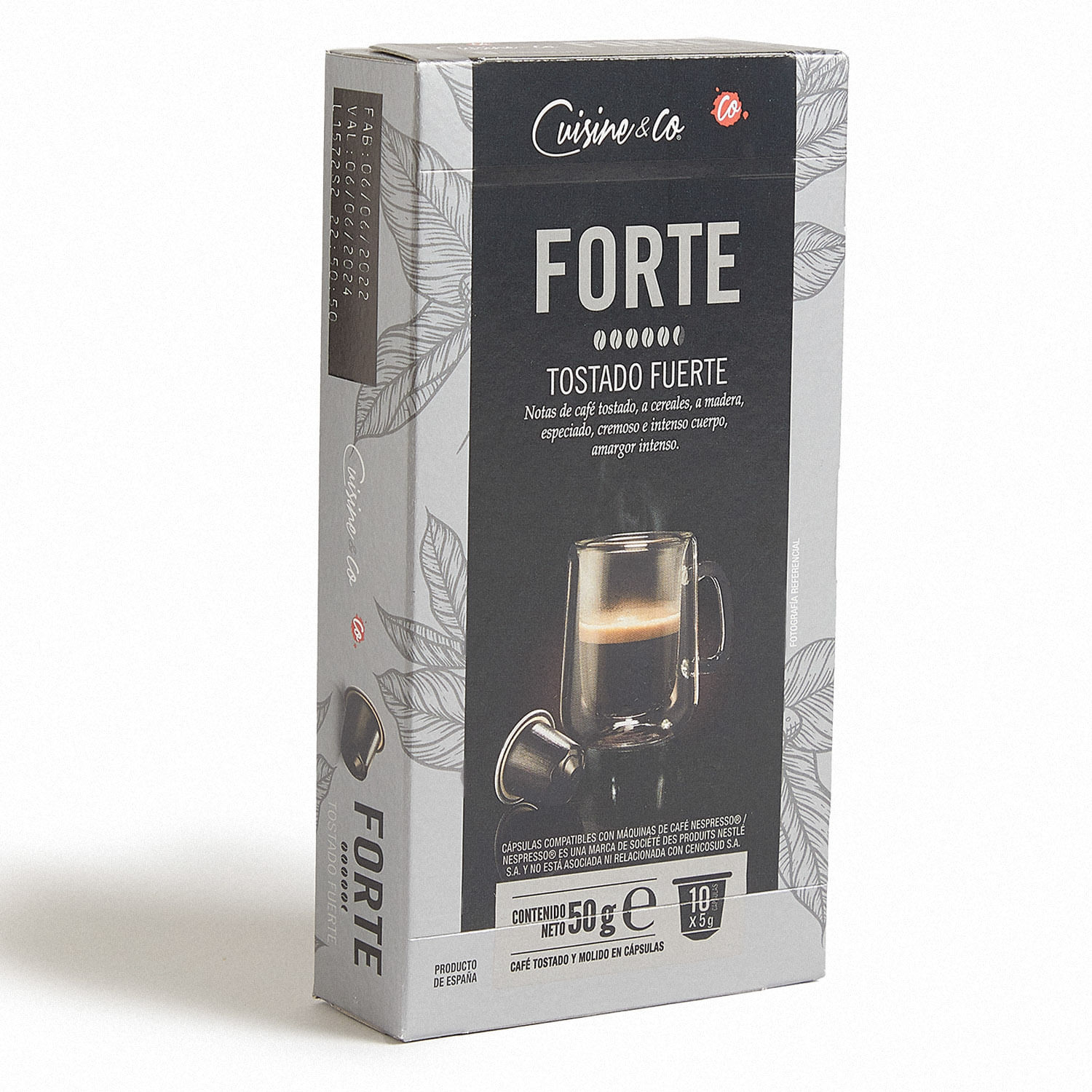 Forte, Cápsulas de café
