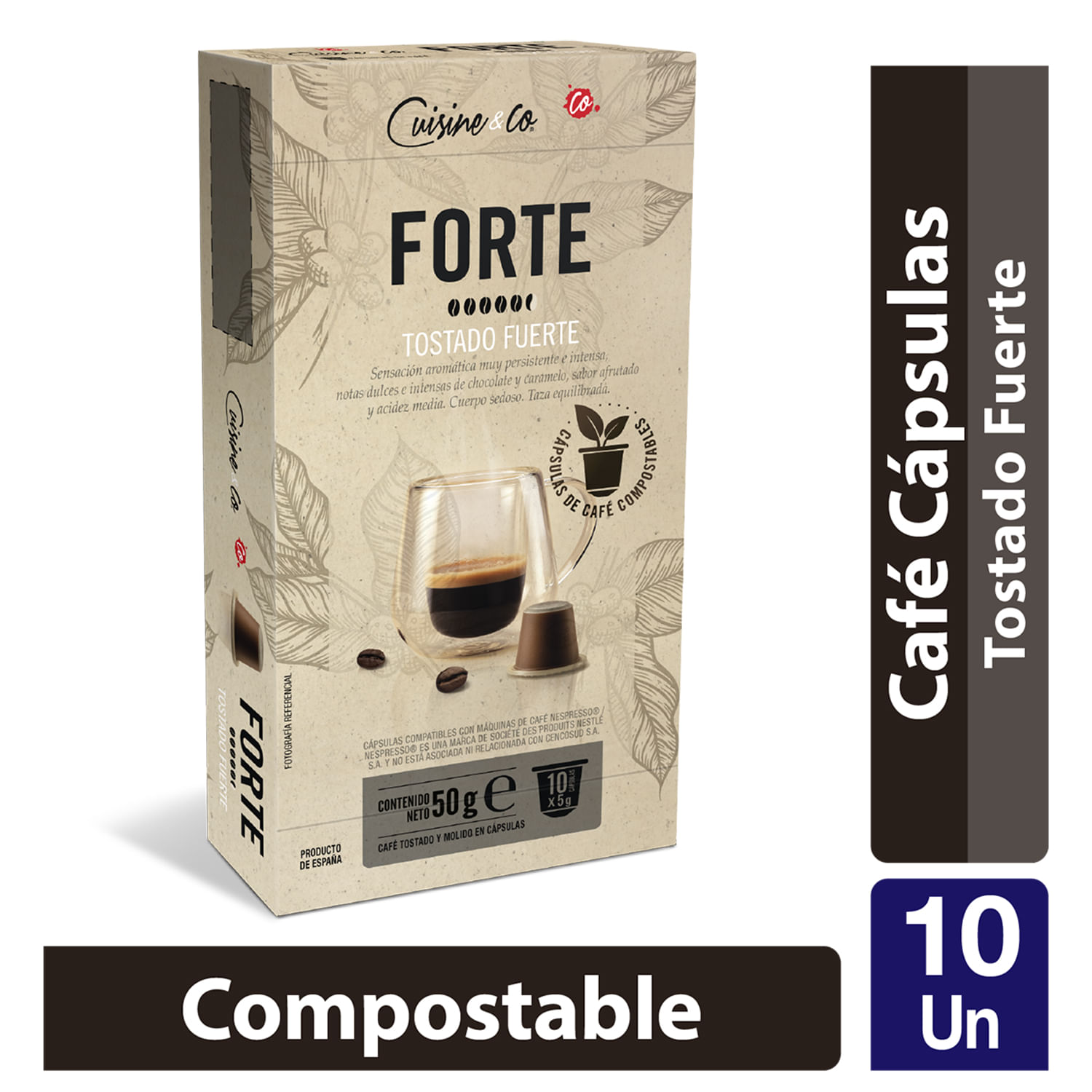 Forte, Cápsulas de café