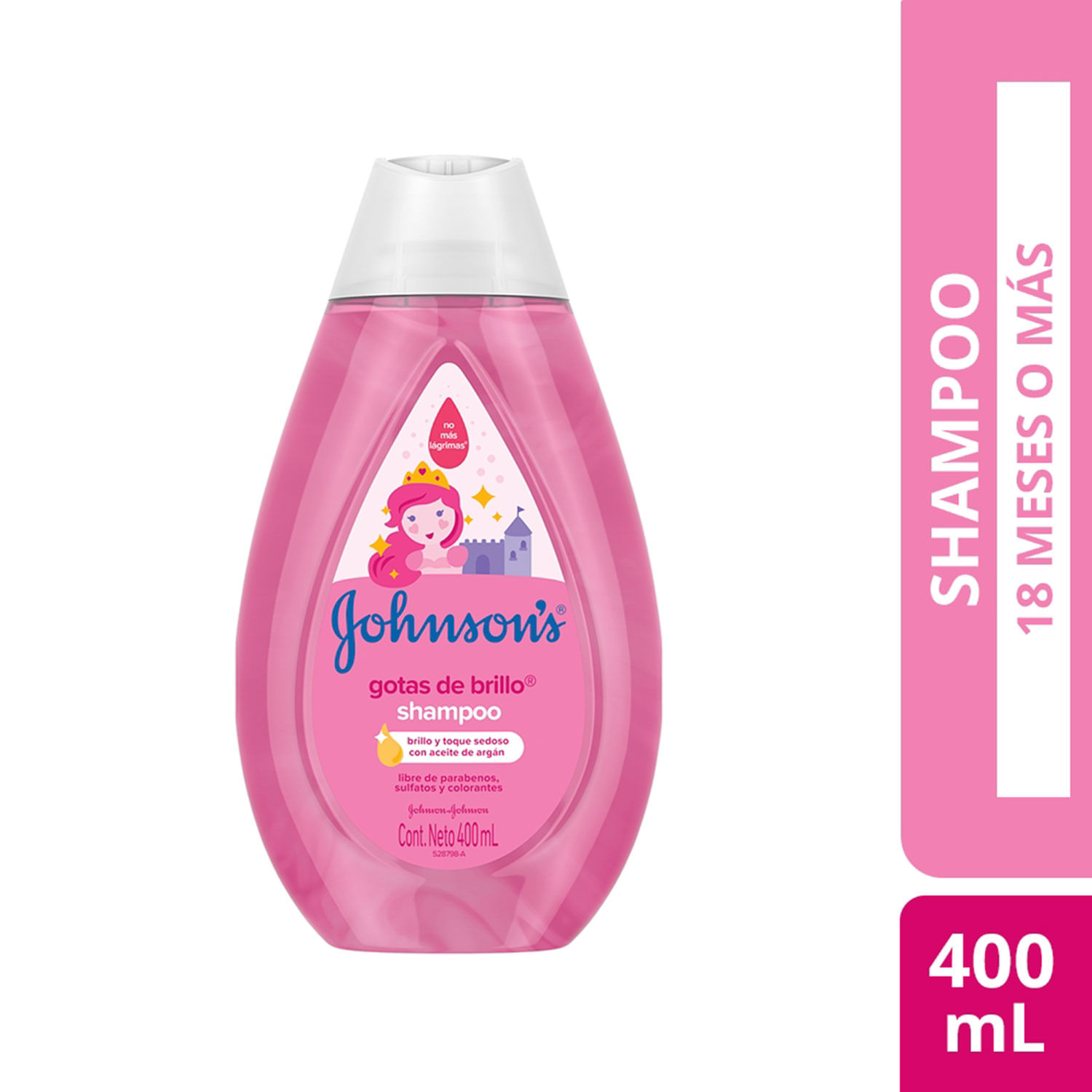Shampoo para Bebé JOHNSON'S BABY Gotas de Brillo 1L