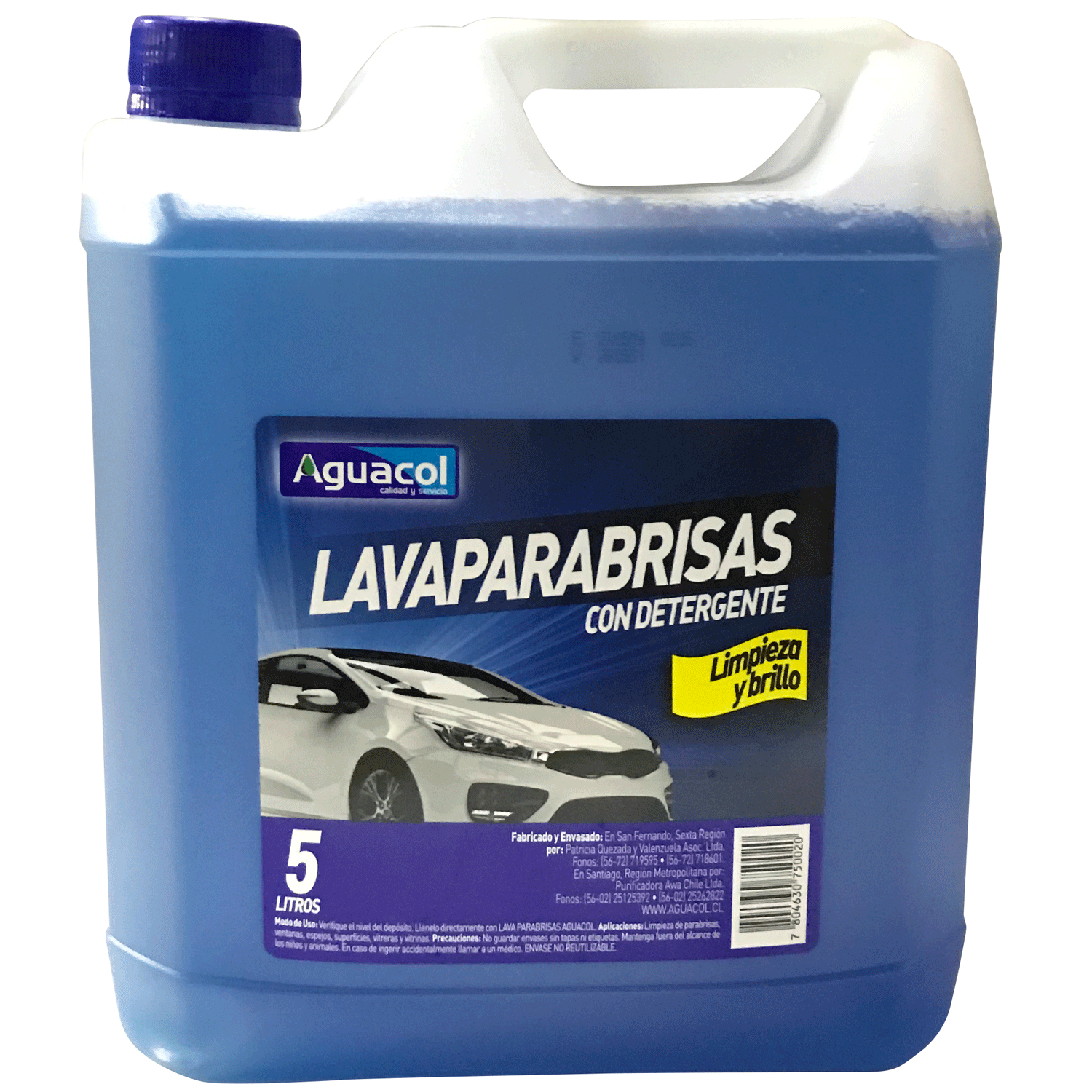 Tamar Lavaparabrisas, 5 litros