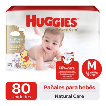 PAÑAL NATURA CARE MEGA RN (RECIEN NACIDO) HUGGIES