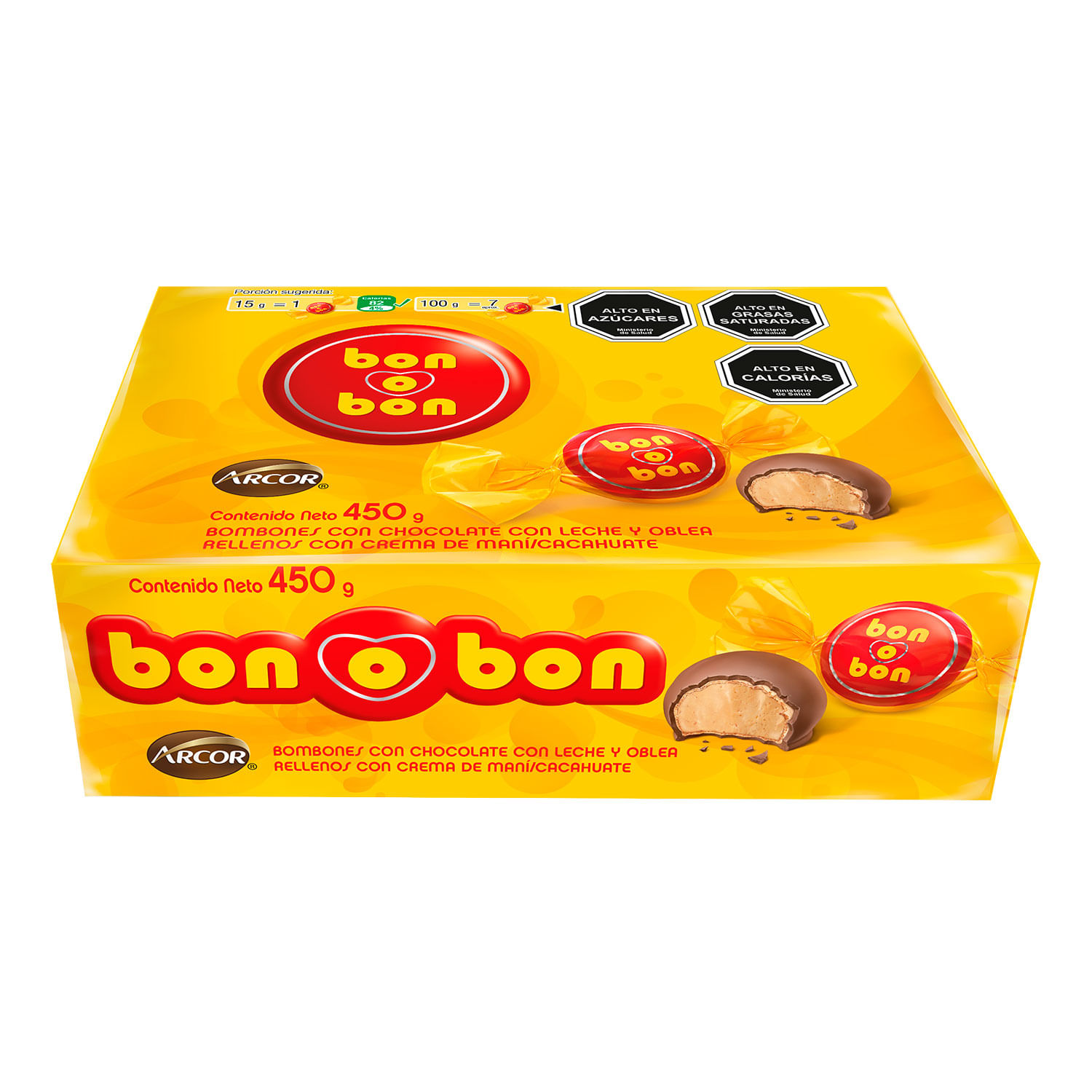 Chocolate Bon o Bon Leche 450 g