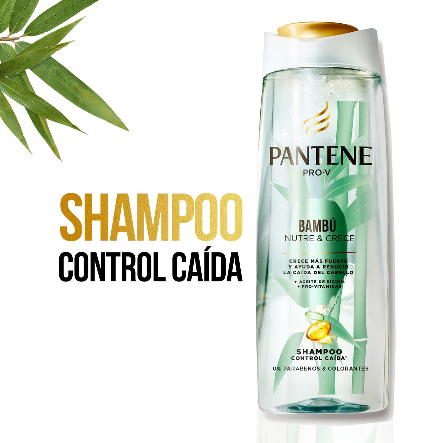 Shampoo Pantene Pro-V Bambú Nutre & Crece 400 ml