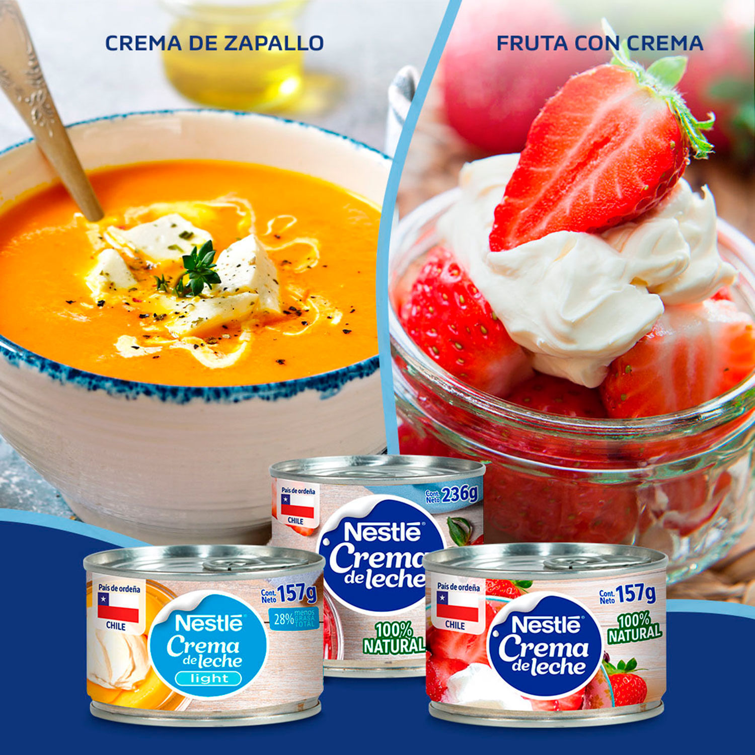 Crema de Leche Nestlé Tarro 157 g