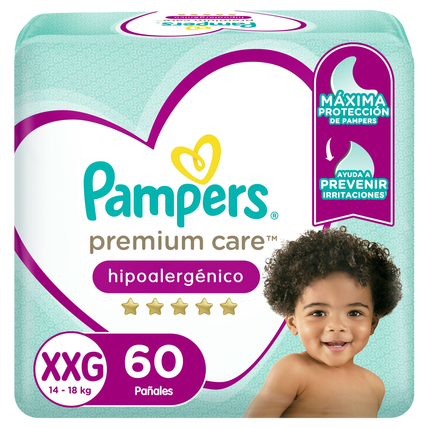 Pampers premium sales care 60