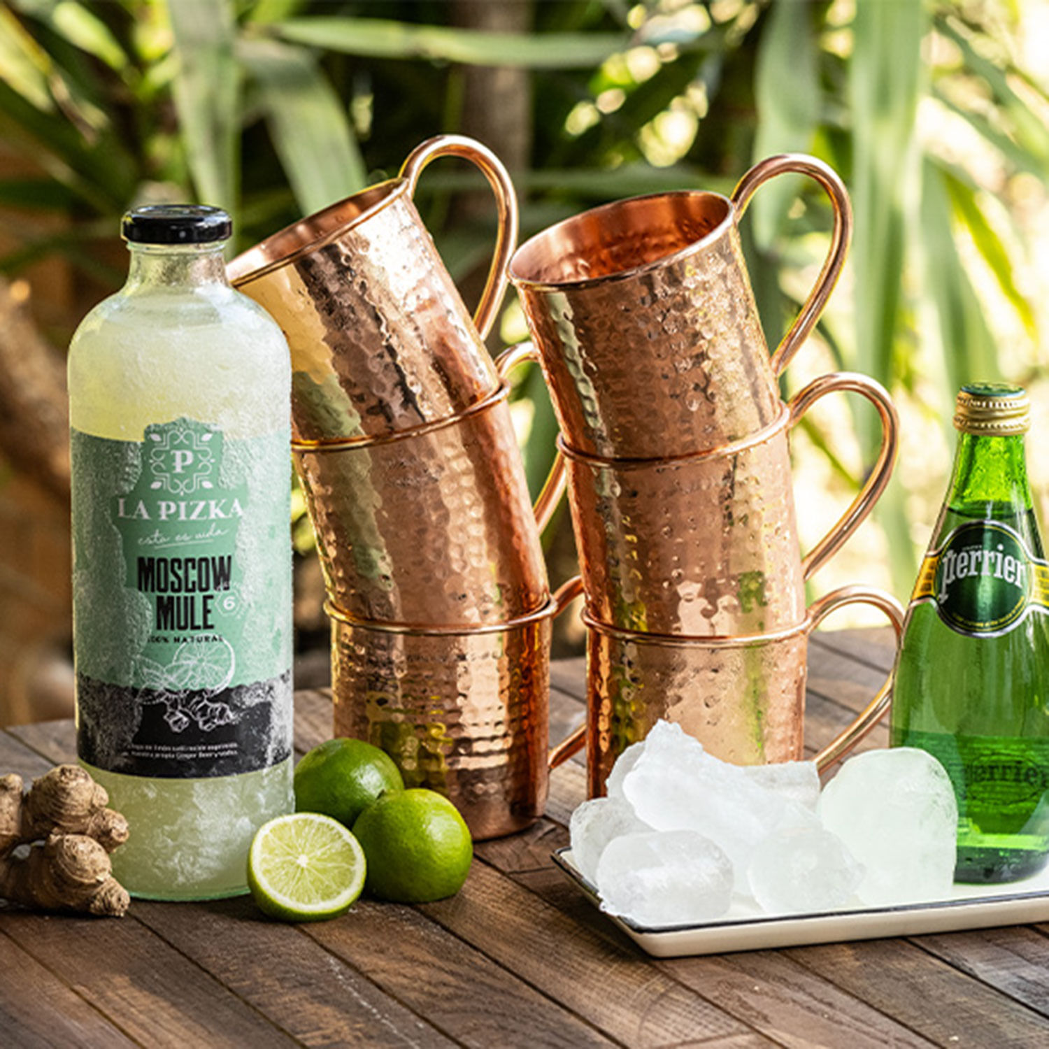 Cóctel Natural La Pizka Moscow Mule 1 L