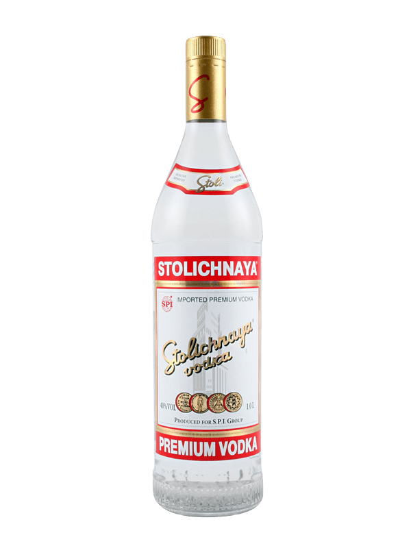 Vodka Stolichnaya 40° Botella 1 L