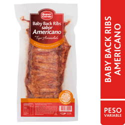 Baby Back Ribs Acaramelado Super Cerdo kg