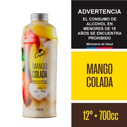 Cóctel Capel Mango Colada 12° 700 cc