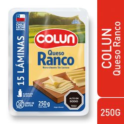 Queso Ranco Colun Laminado Rígido 250 g