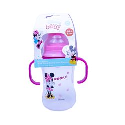 Mamadera Cuello Ancho Mickey-Minnie con Asas 240 ml