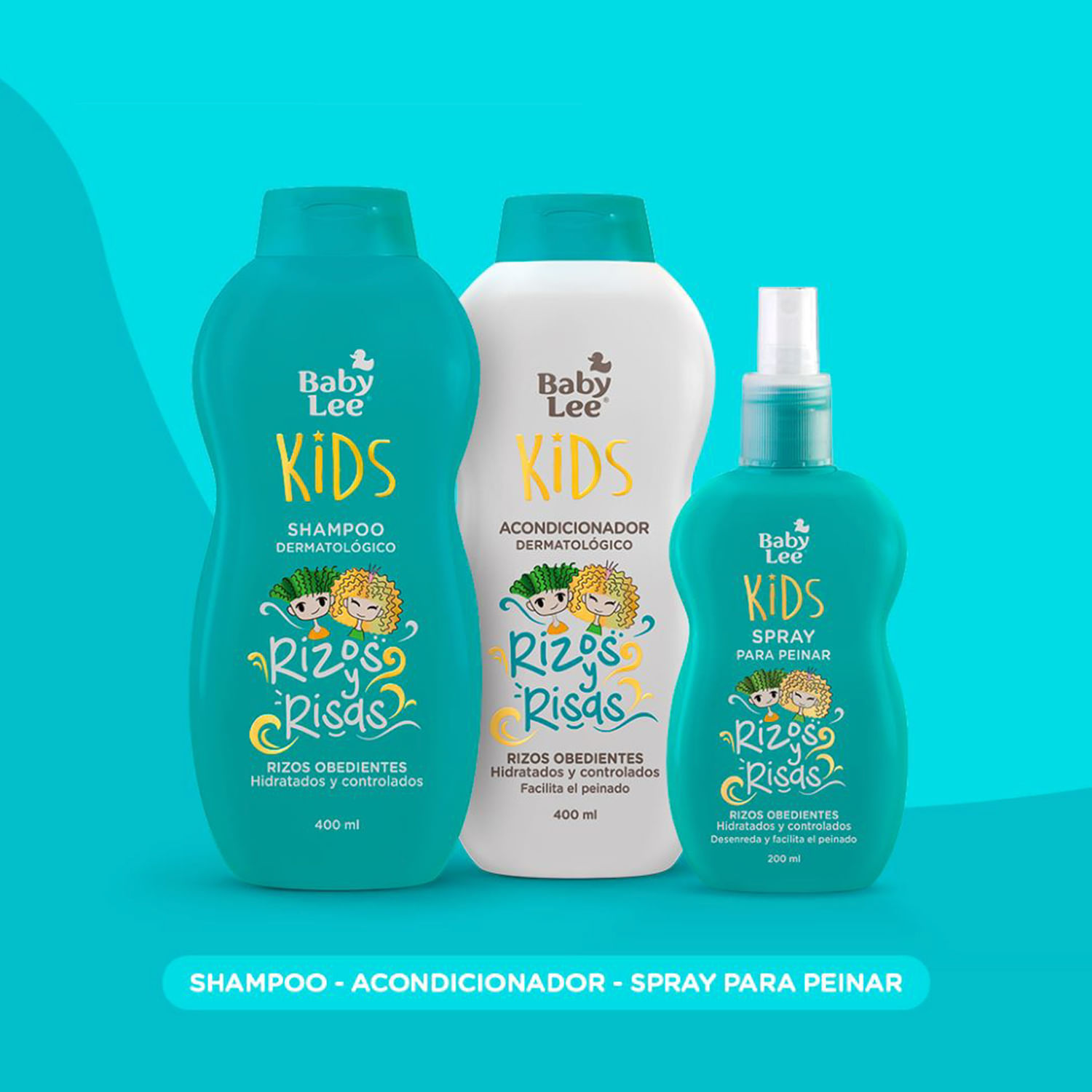 BABYLEE RIZOS Y RISAS 400 ML VARIEDADES