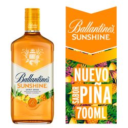 Licor Whisky Ballantine's Sunshine Piña 30° 700 cc