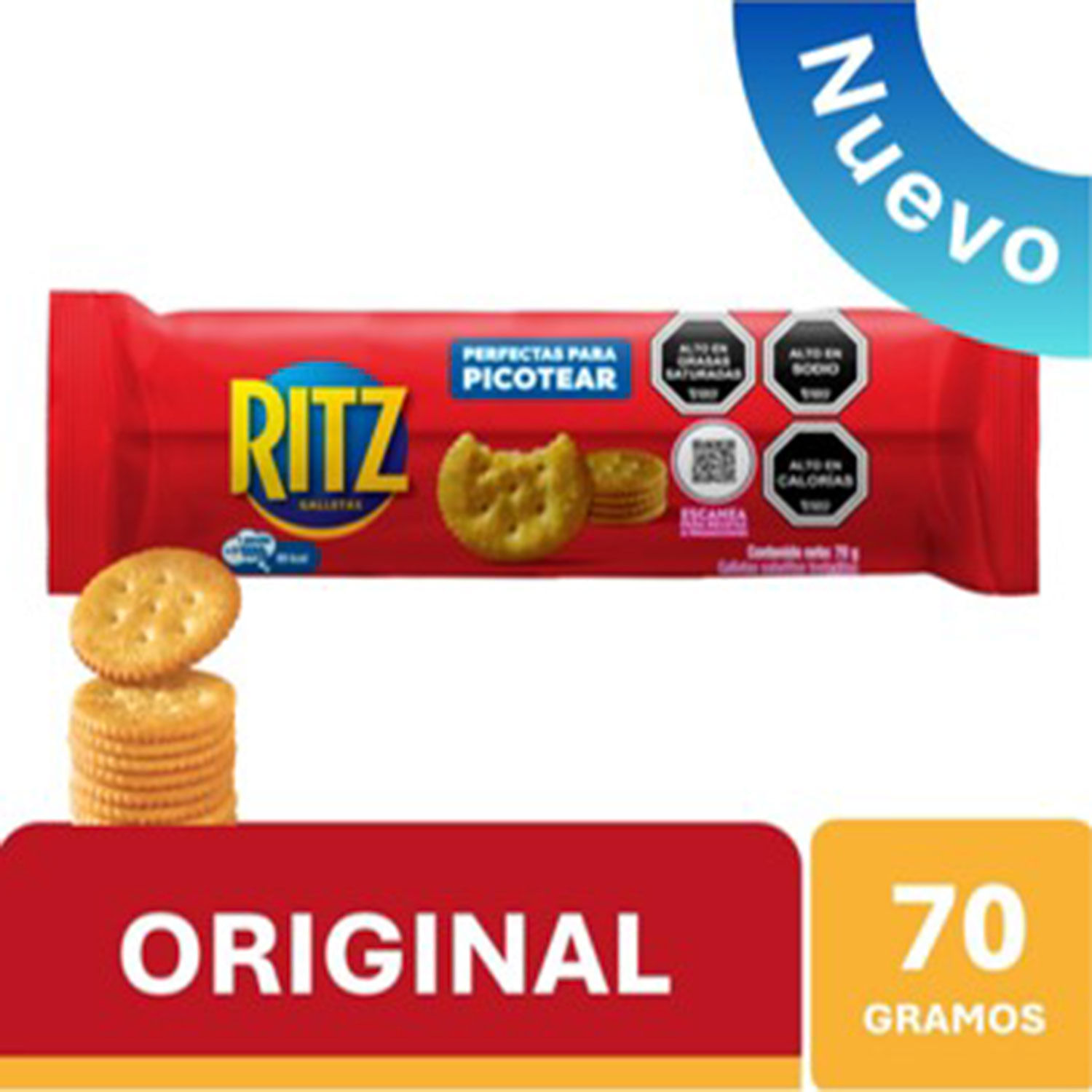 Galletas Saladas Ritz Sabor Original 70 g