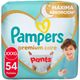 Pañal Pants Pampers Premium Care Talla XXXG 54 un. - imagen 1